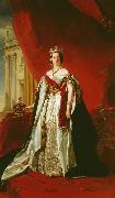 Franz Xaver Winterhalter Portrait of Victoria of the United Kingdom Germany oil painting artist